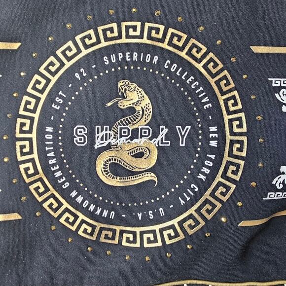 Supply & Demand Sweatshirt Crew Neck Men’s Large Cobra Superior Collection - Picture 2 of 10